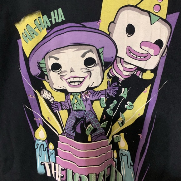 Funko Black Joker T-Shirt - Picture 2 of 4